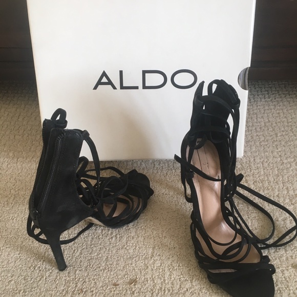 Aldo Women's Debus Ankle Strap Heels - Picture 9 of 15